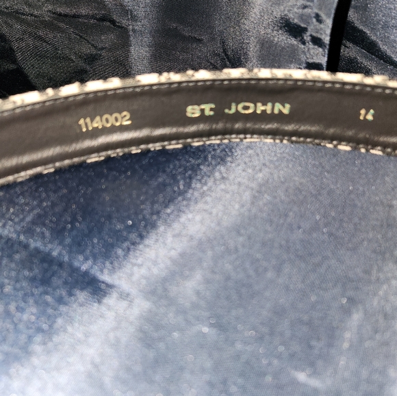 St John Vintage Canvas Belt main image 2